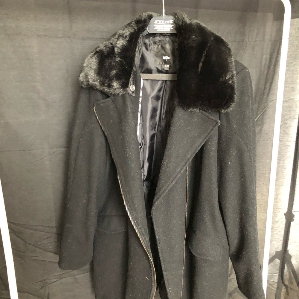 Black coat